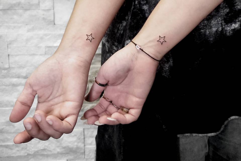 Matching tattoos