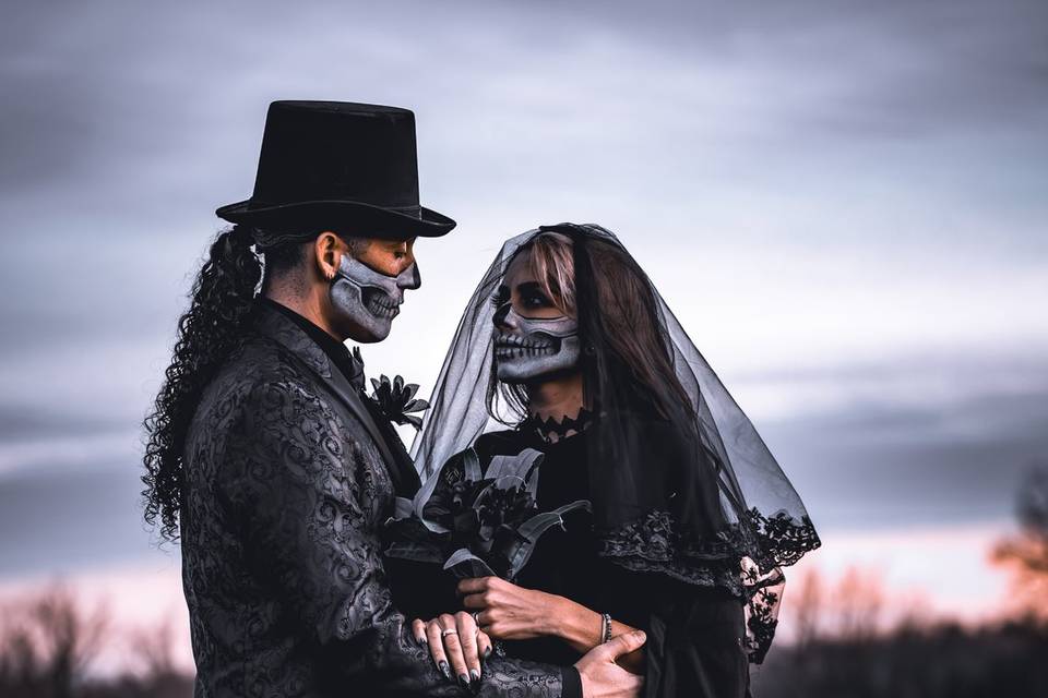 Halloween wedding