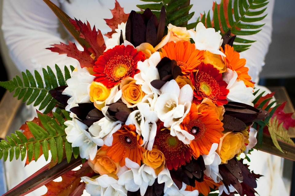 Fall Bridal Bouquet