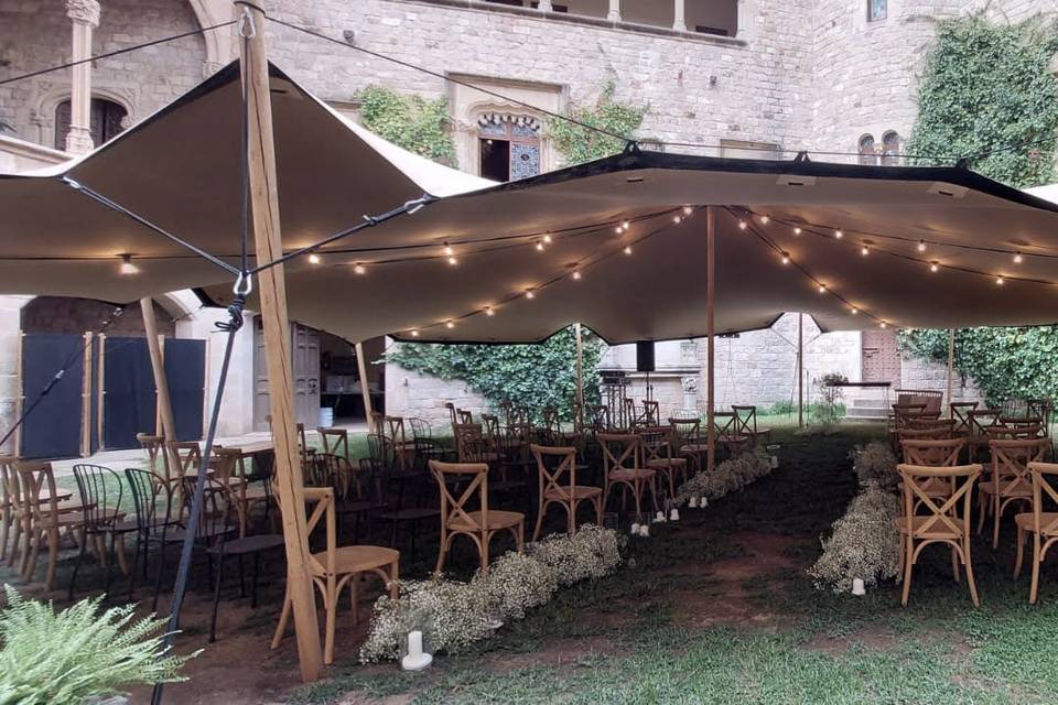 Outdoor ceremony