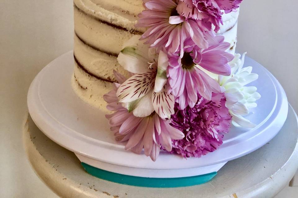 Floral design cakes