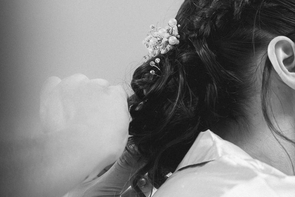 Préparatif de la mariée