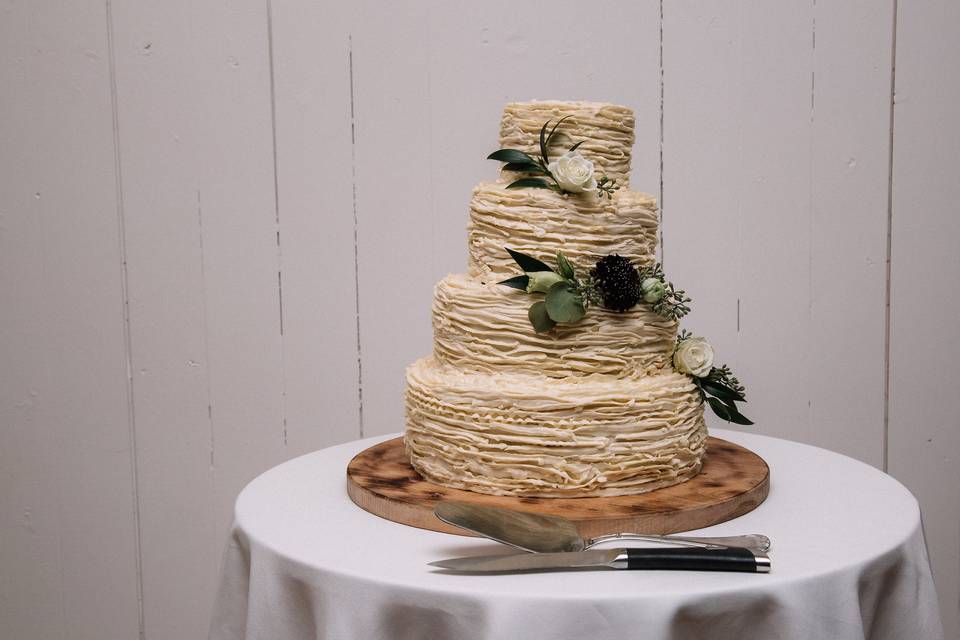Fogo Island Inn Wedding  Cake