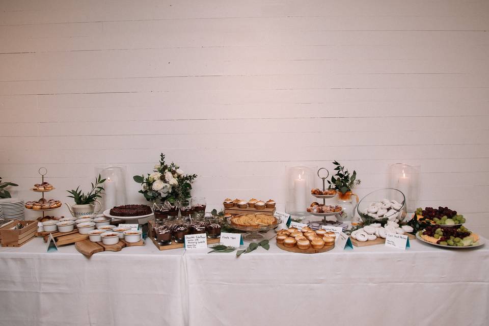 Fogo Island Inn Sweets Table