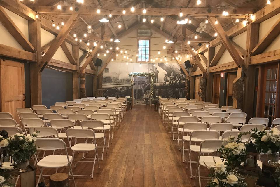 Ceremony Inside Great Hall