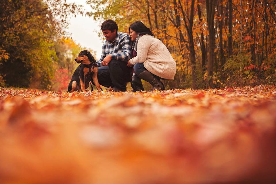 Amy & Aaron & Thor