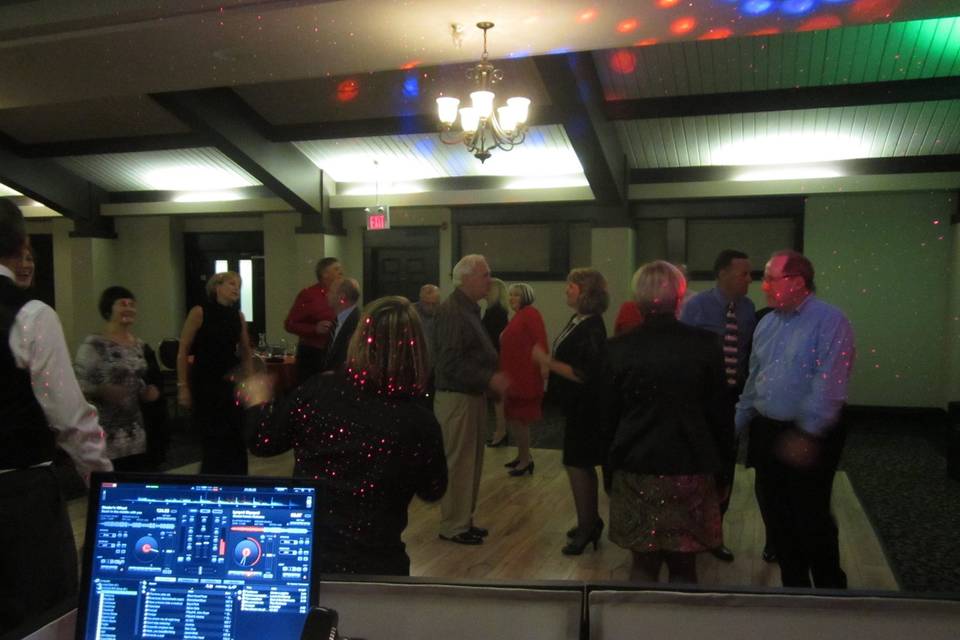 Guests on the dance floor