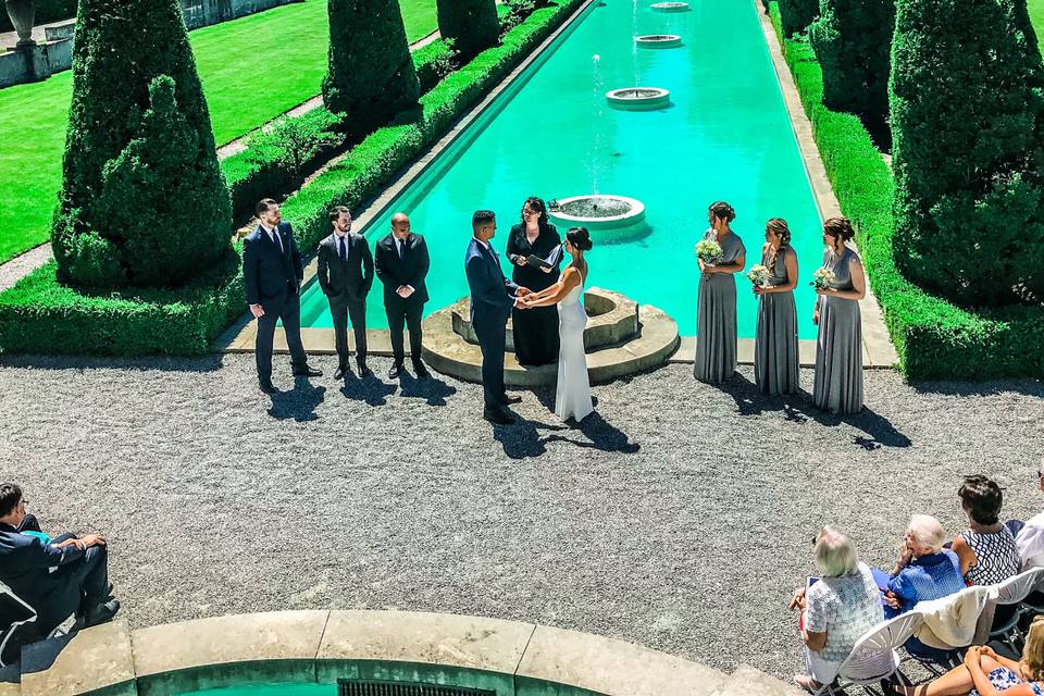 Formal Garden Ceremony