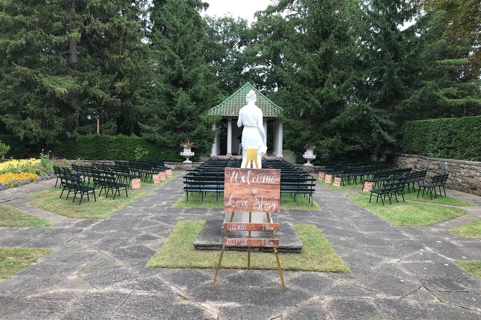 Sunken Garden Ceremony