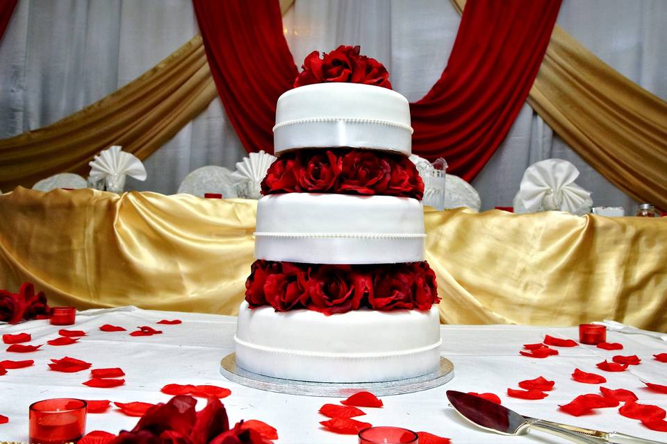 S&J Wedding Cake