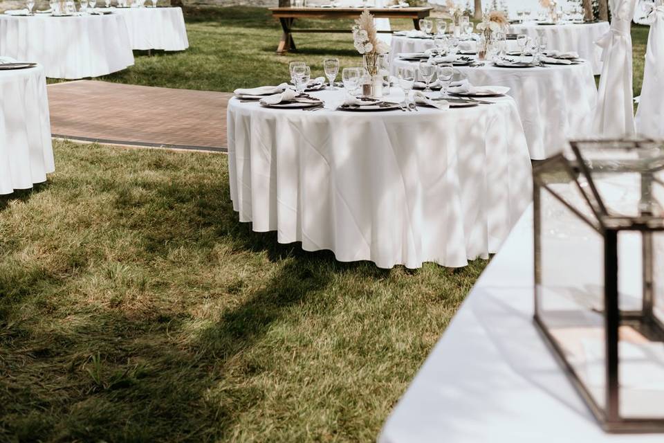 Clear Tent Wedding