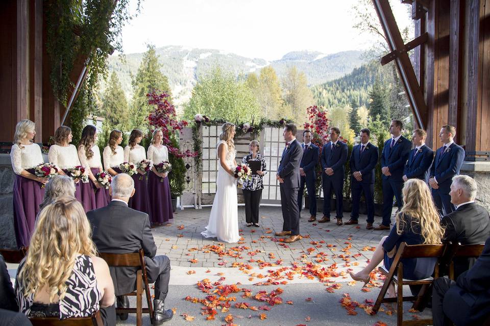 Nita Lake lodge wedding
