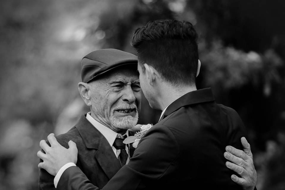 Laughter during ceremony