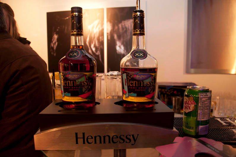 Hennessy set up at weeding