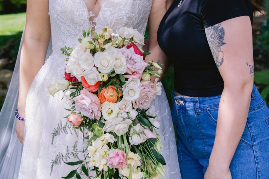 My Bridal Client Megan and I