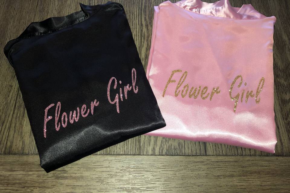 Flower girl robes