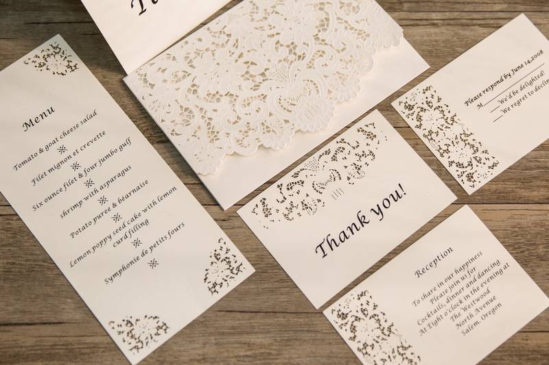 Wedding invitations ontario