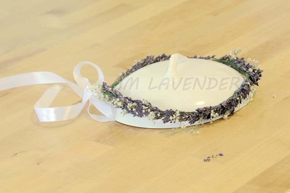 Lavender Hair Crown