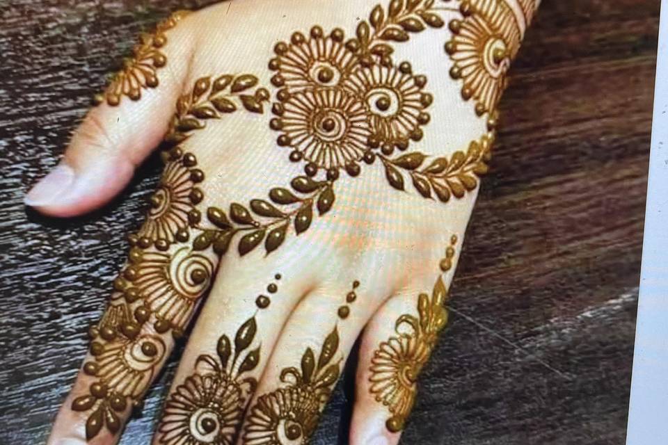 Beautiful Henna design