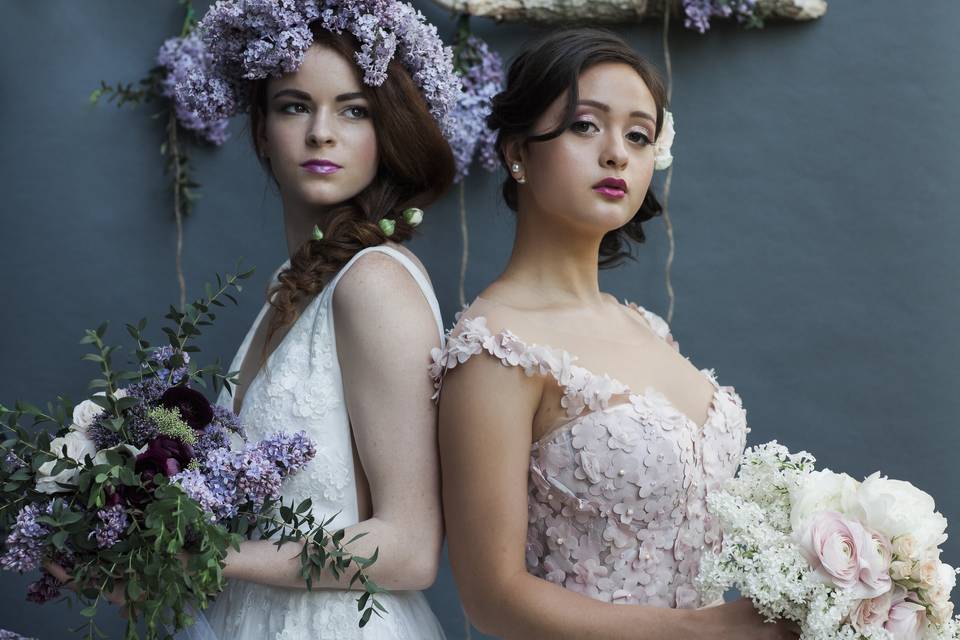 Bridal Shoot. Flowers by me
