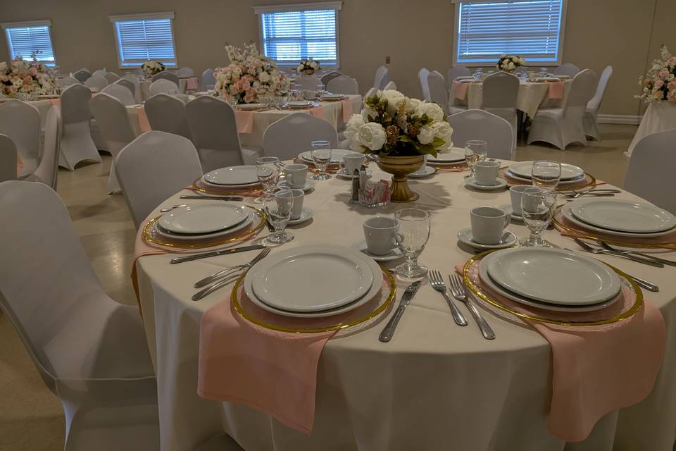 Luxury Reception Table Decor
