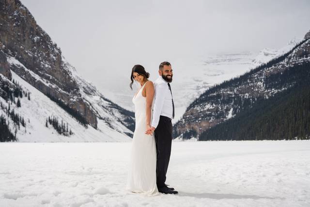 Lake Louise Winter Elopement