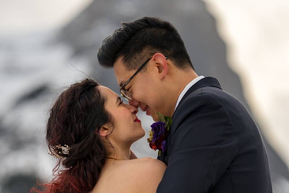 Canmore Winter Wedding