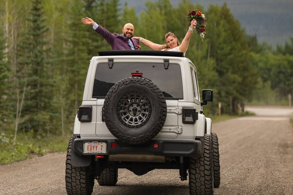 Canmore Micro-Wedding Portrait