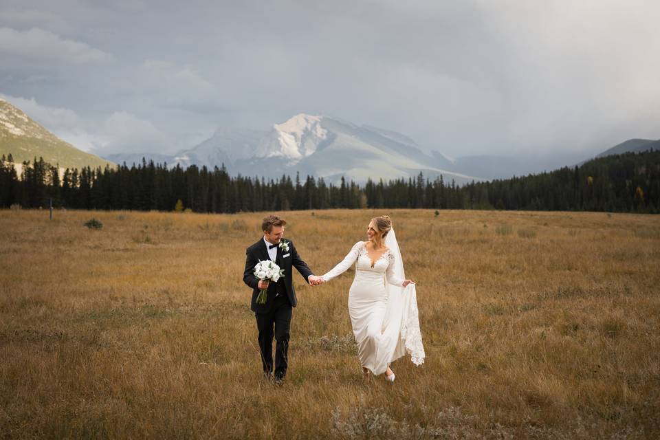 Canmore Wedding Day