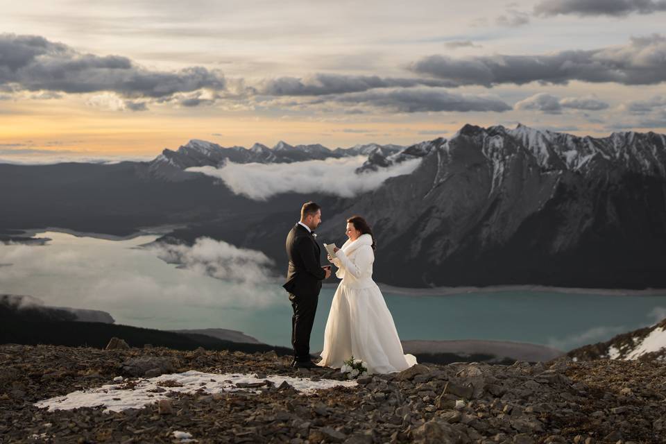 Banff Heli Elopement