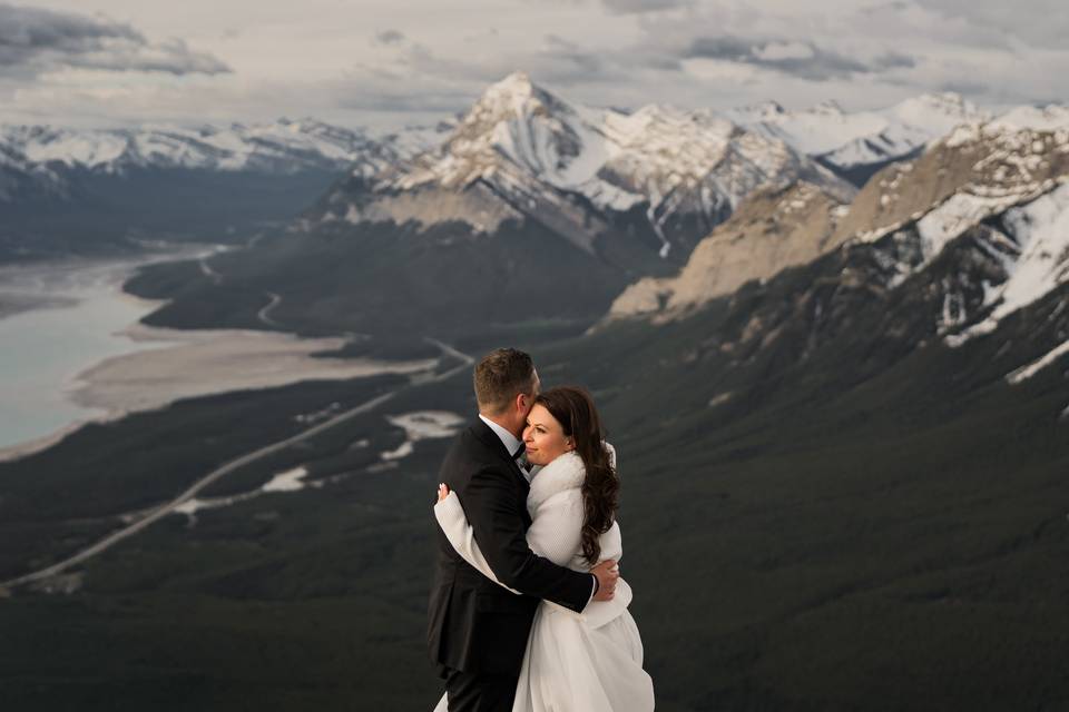 Banff Heli Elopement