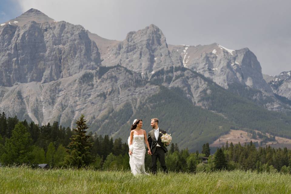 Canmore Wedding Day