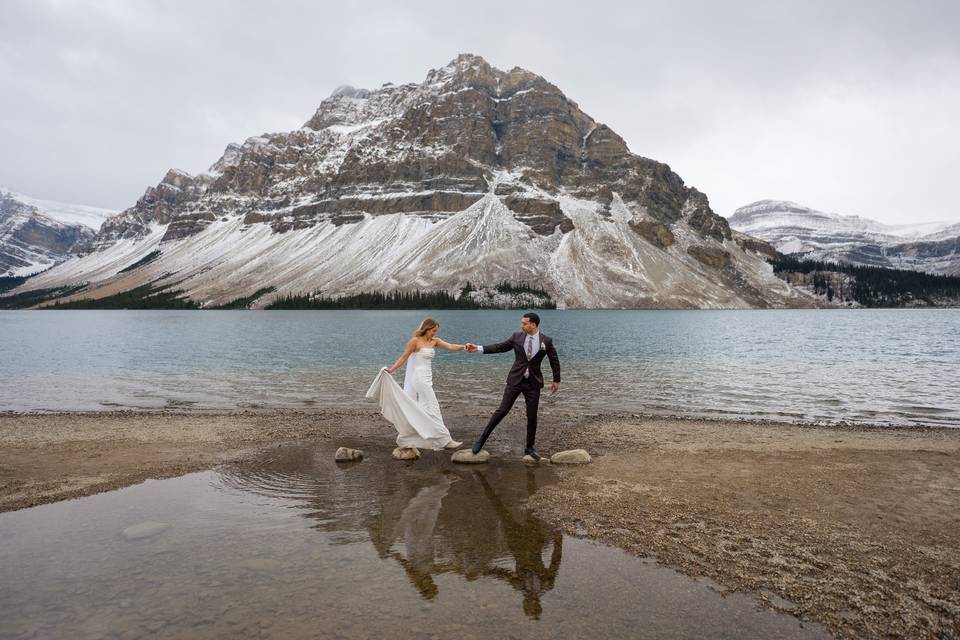 Peyto Lake Elopement