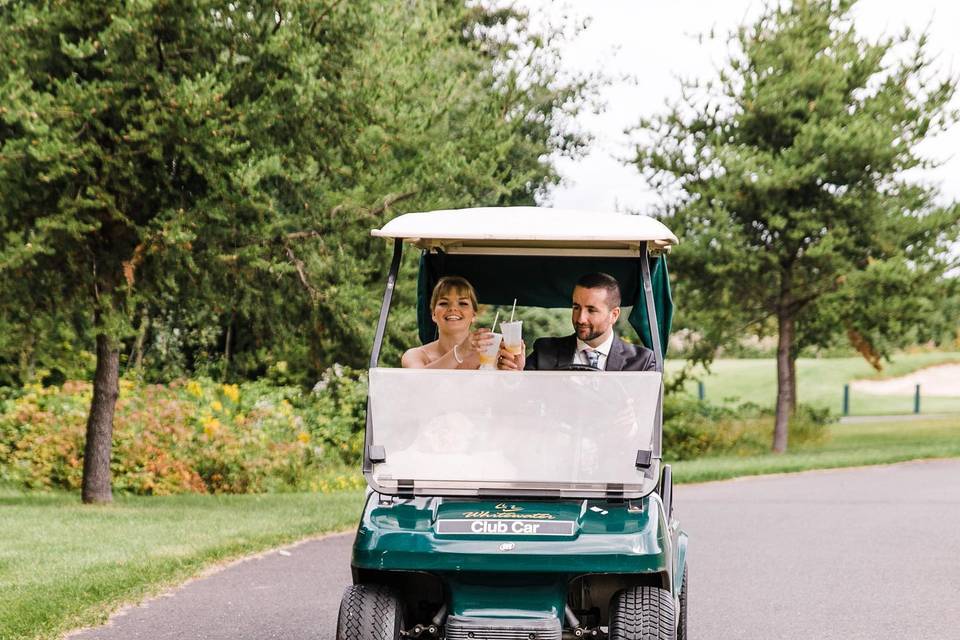 Golf cart available