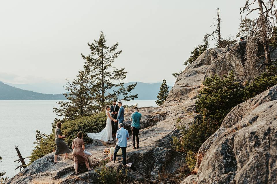 Elopement in Lighthouse Park