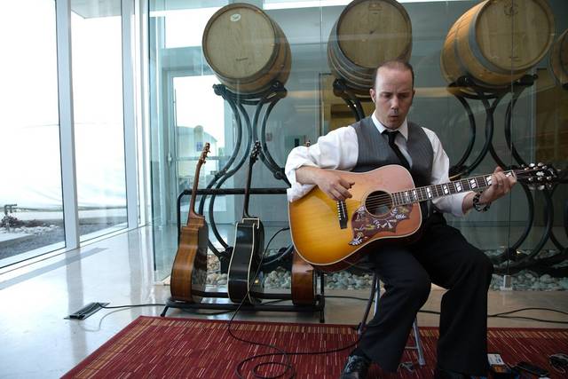 Performing at a wedding venue