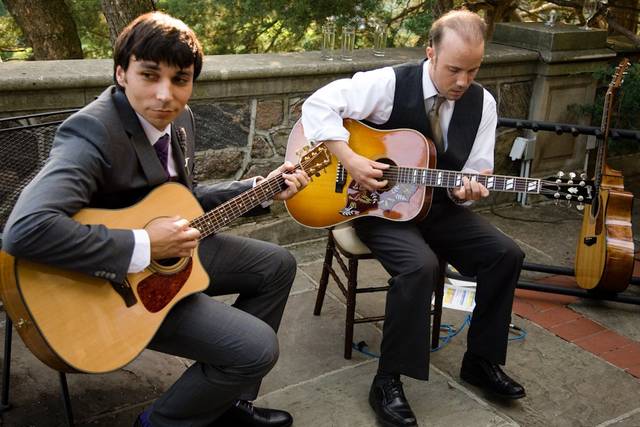 Performing at a wedding venue