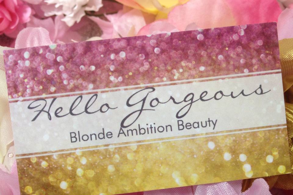 Blonde Ambition Beauty