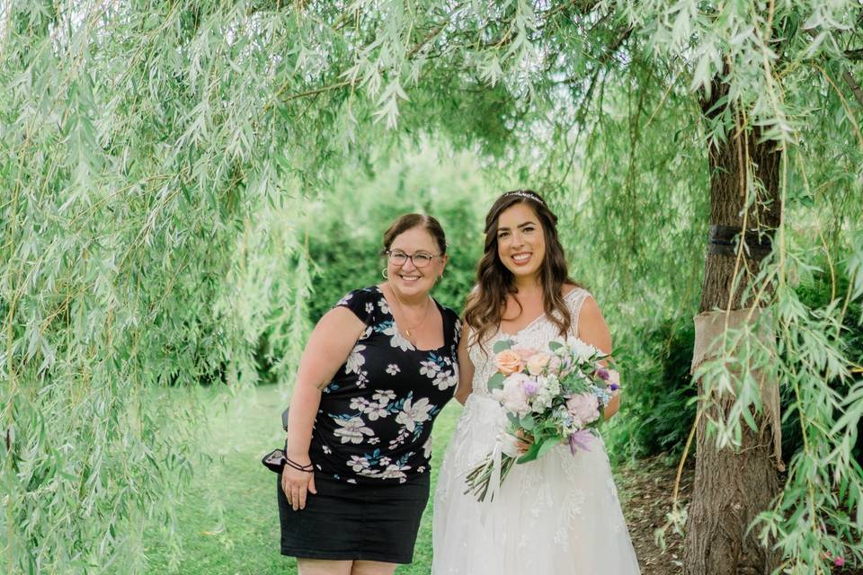 Liz with Bride