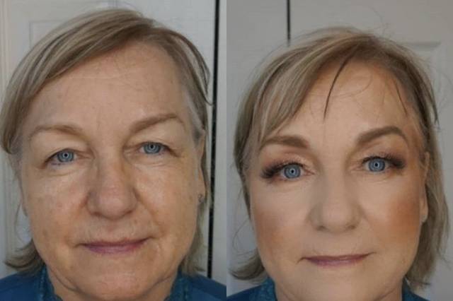 Mature Makeup Before & After