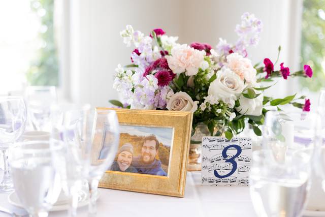 Shades of Purple Centerpiece