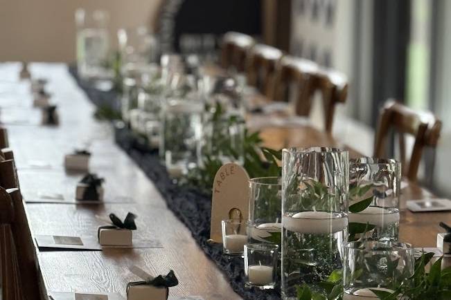 Elegant Harvest Table