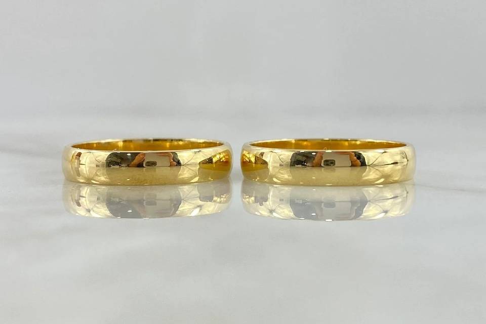 15Customizable 18K gold ring