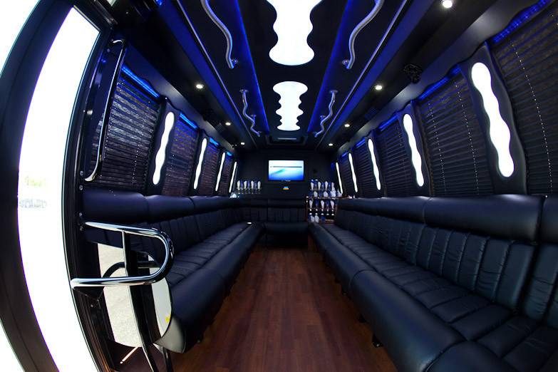 VIP Lounge Limo Bus