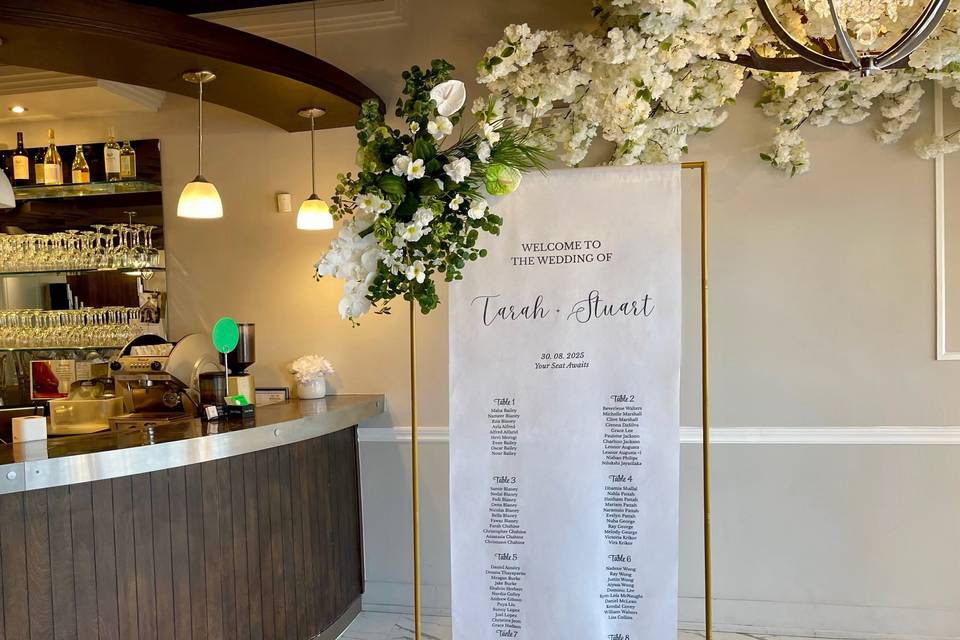 Linen seating chRt