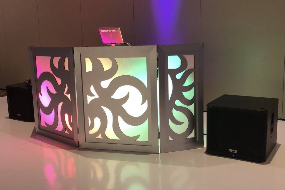 DJ Borhan LED Booth