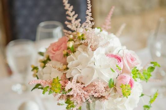 Beautiful floral centerpieces