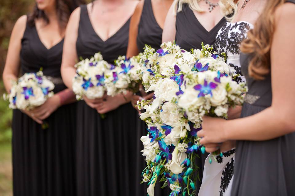 Cascade bridal bouquet