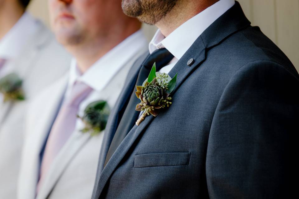 Groom boutonnier