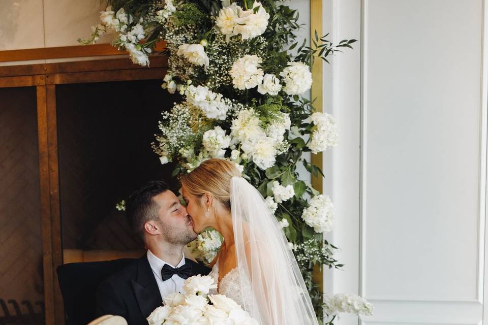 Couple in venue